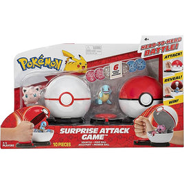 Pokemon Surprise Attack Game, Featuring Squirtle #1 and Jigglypuff #2