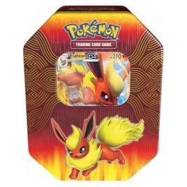 Pokemon TCG: Elemental Power Tin Featuring Flareon-GX